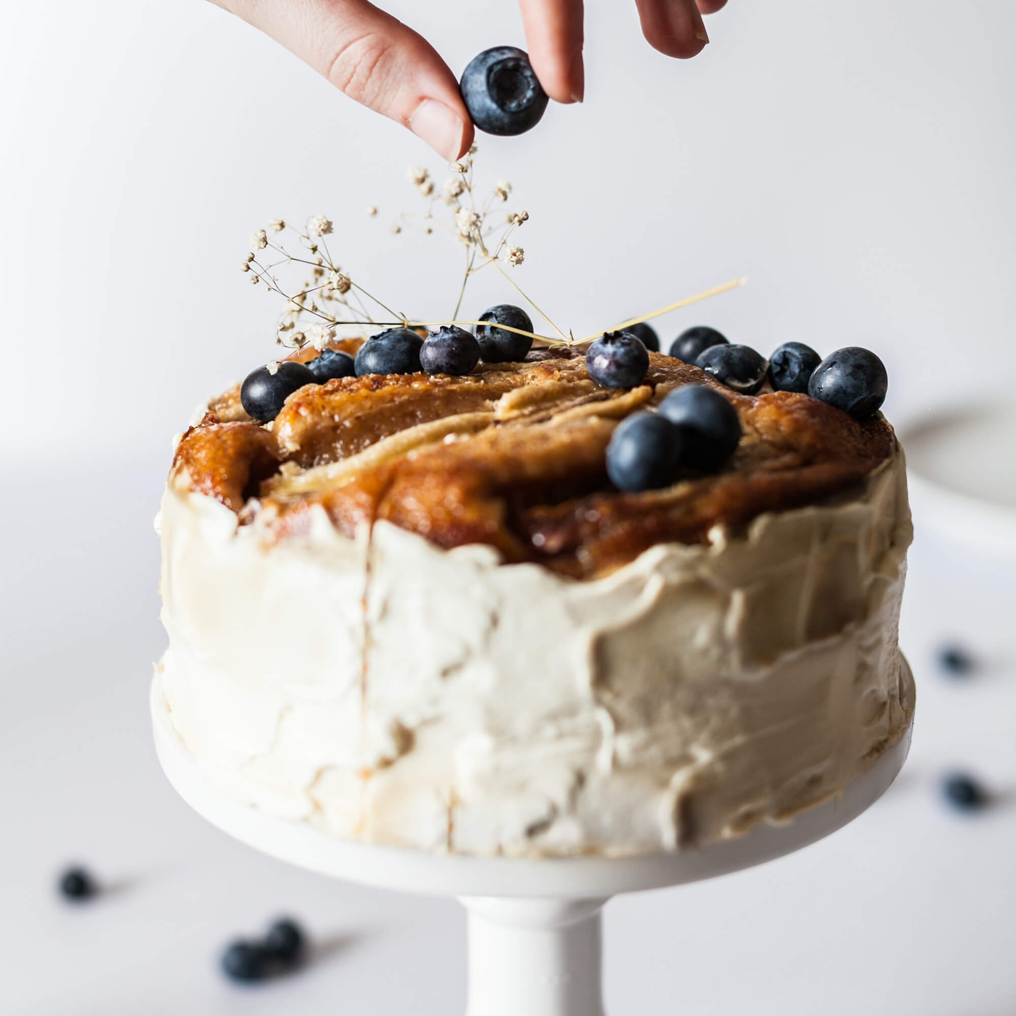 Tropical fruit cake with cream cheese icing – Altobeli's Restaurant & Piano Bar